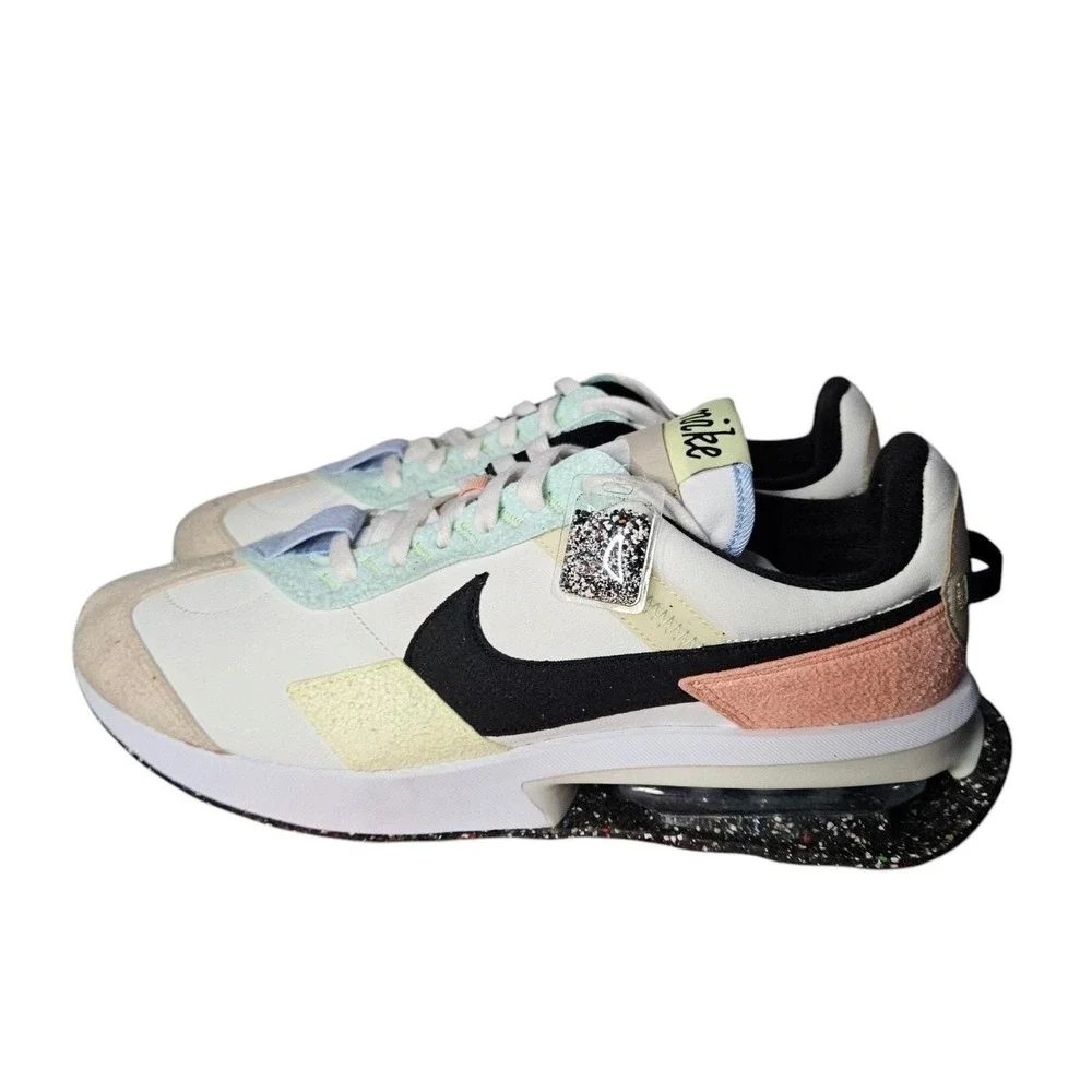 Nike Men's Air Max DQ7634-100 Pre-Day Sail Black Mint Multicolor Size 12.5
